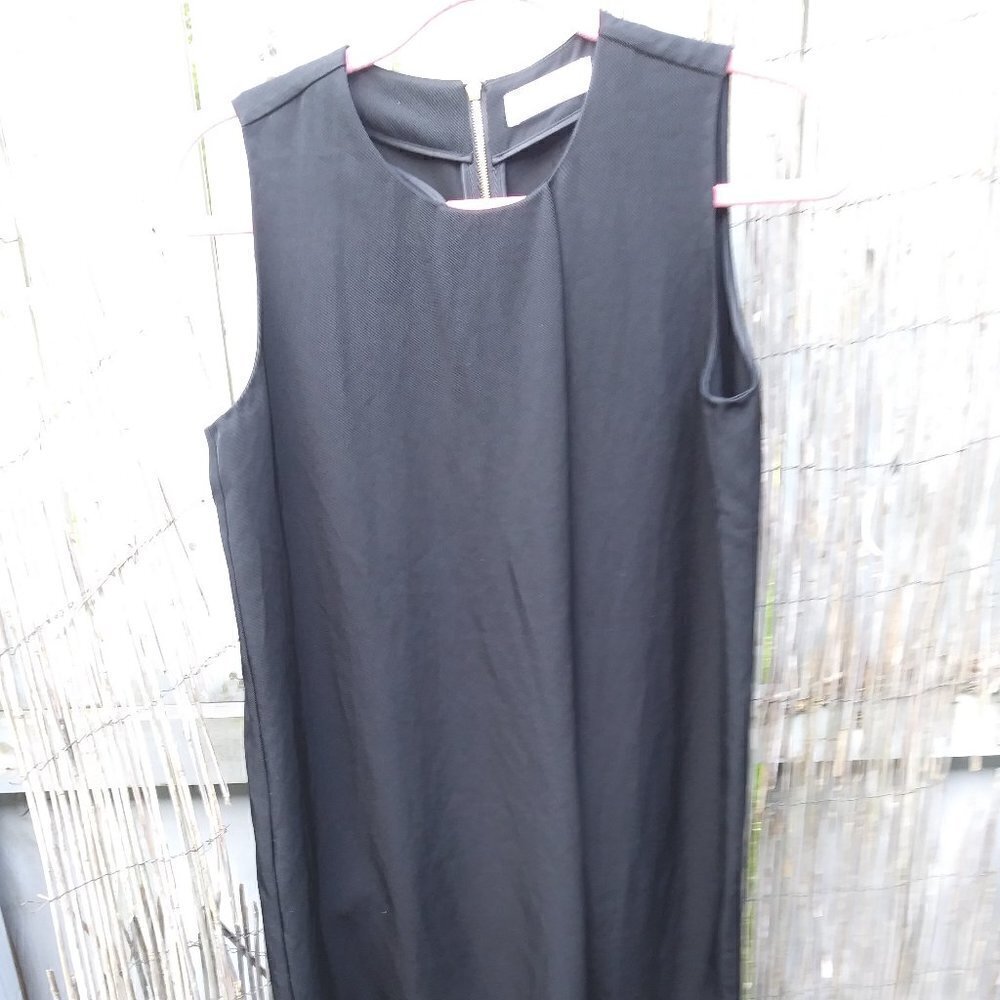 Everlane Dress Sleeveless Shift Swing Capsule Raw Edge - Women - 4 - Black